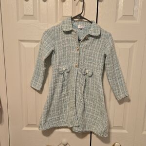 Biscotti Blue and Gold Tweed Jacket